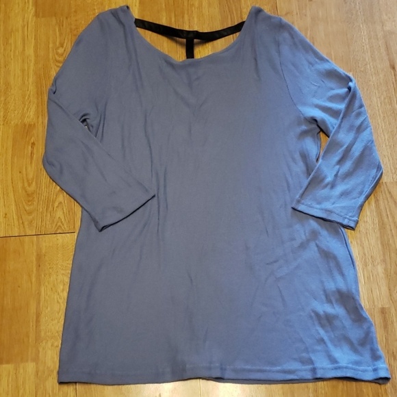 BB Dakota back t strap tunic blue sz medium - Picture 3 of 3